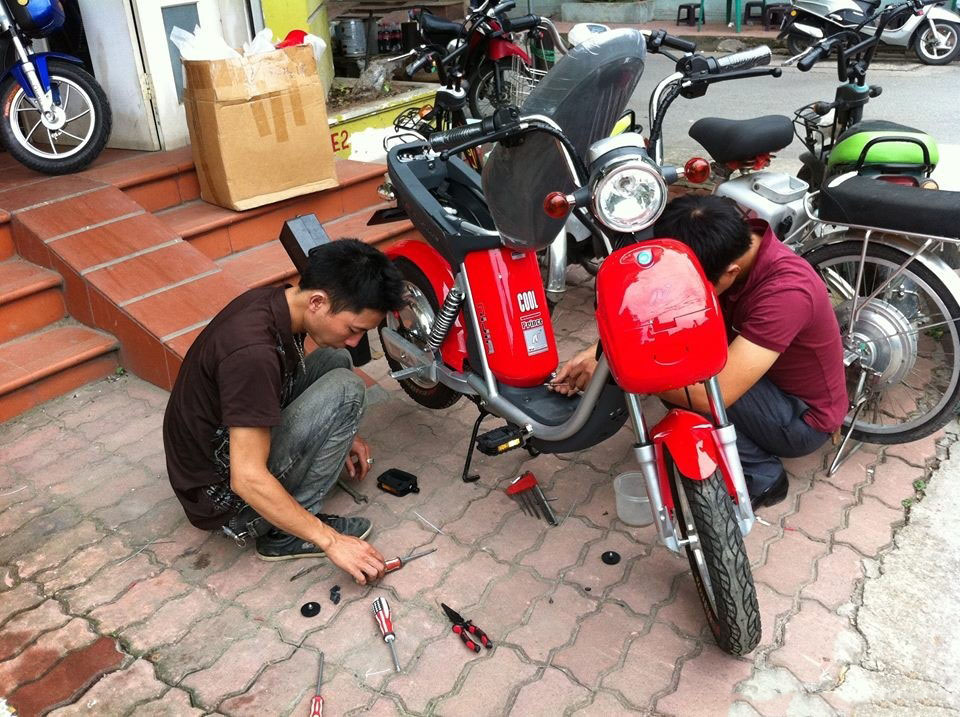 Cửa hàng sửa chữa xe đạp điện uy tín tại Hà Nội